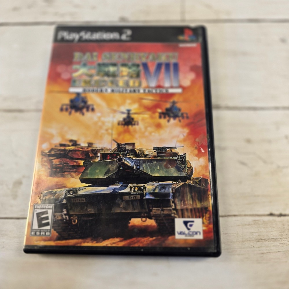 Dai Senryaku Exceed VII Modern Military Tactics Sony PlayStation 2 PS2 Complete